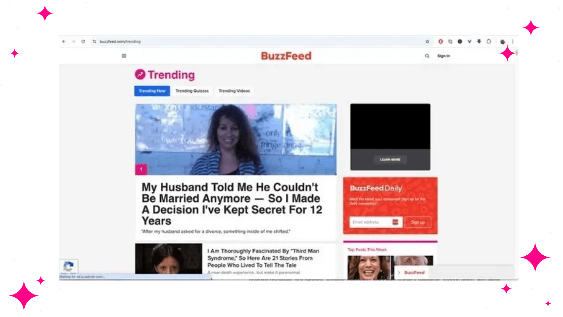 Buzzfeed Trending