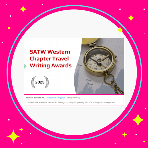 SATW Western Chapter Travel Writing Awards